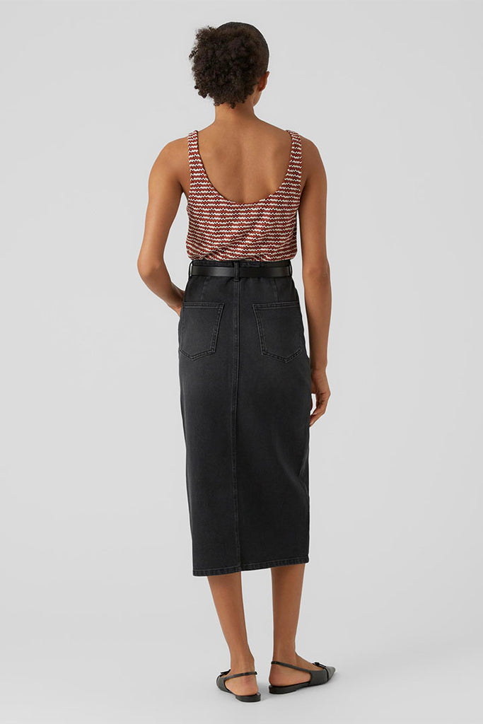 Vero Moda Veri High Waist Denim Skirt