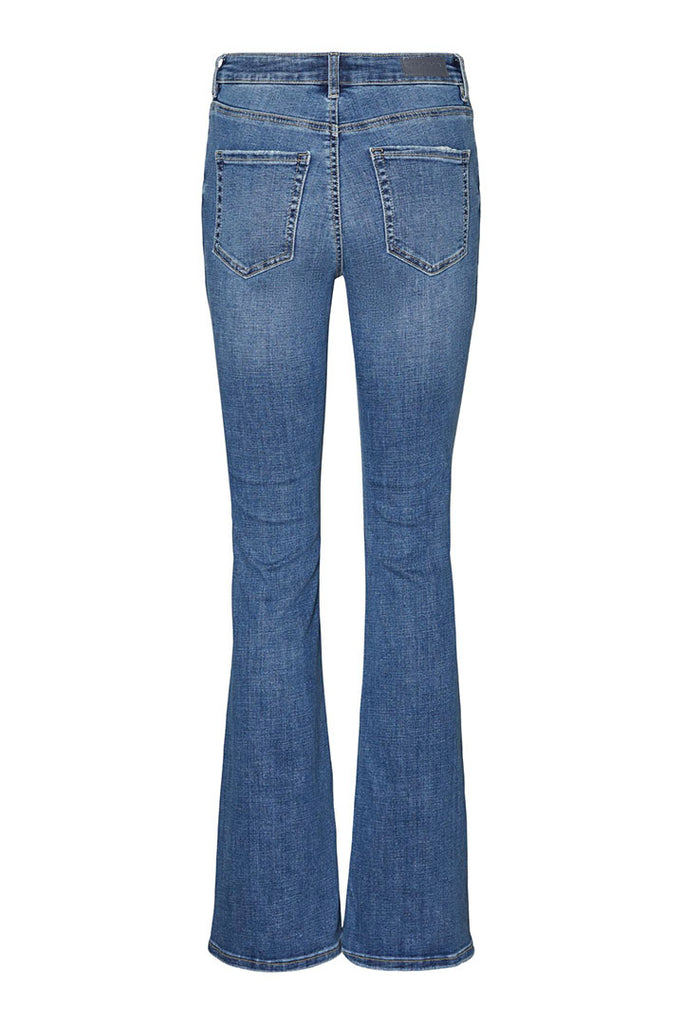 Vero Moda Flash Mid Rise Flared Jeans