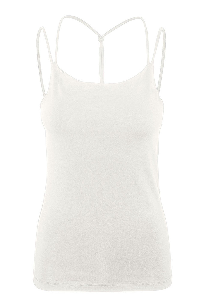 Vero Moda Maxa String Top White