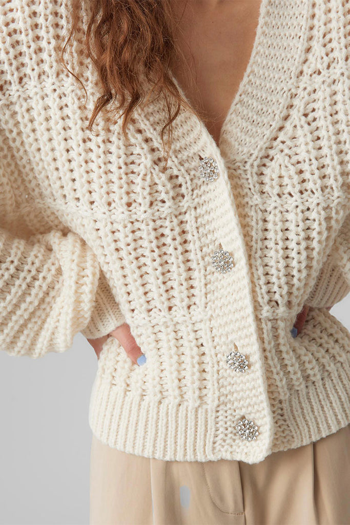 Vero Moda Smilla V-Neck Knit Cardigan