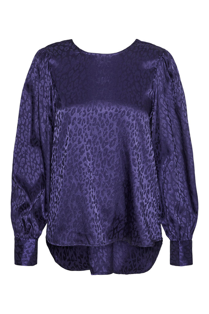 Vero Moda Elotta V Neck Top Navy