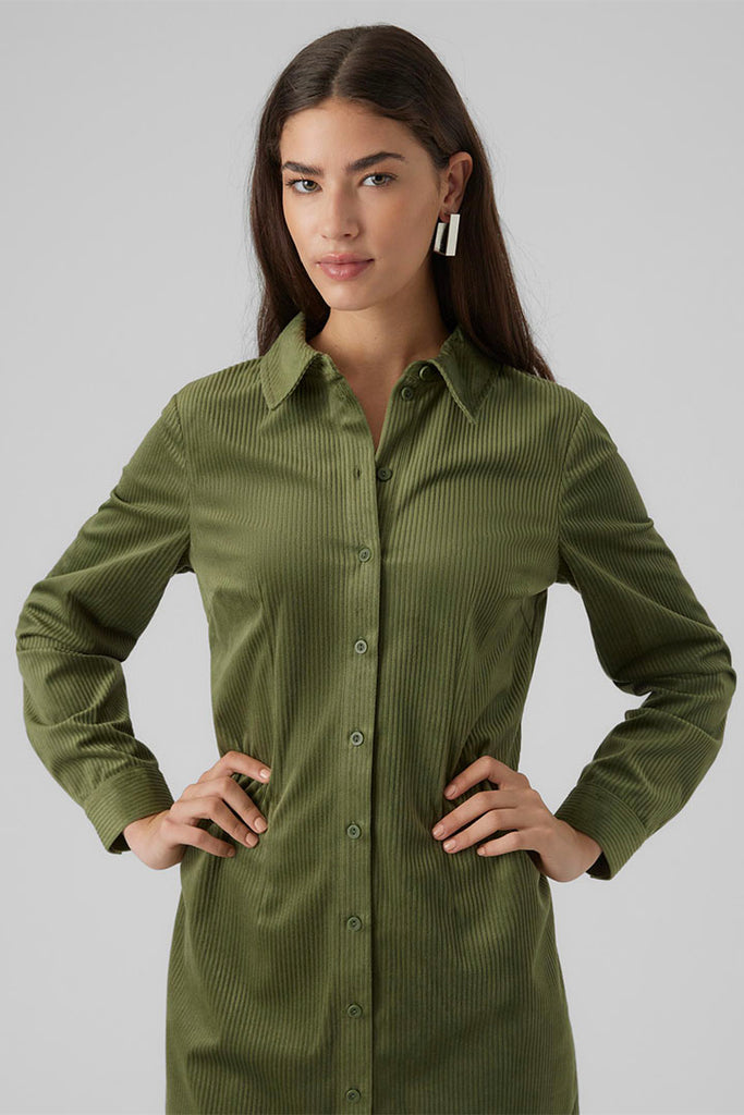 Vero Moda Trim Short Shirt Dress