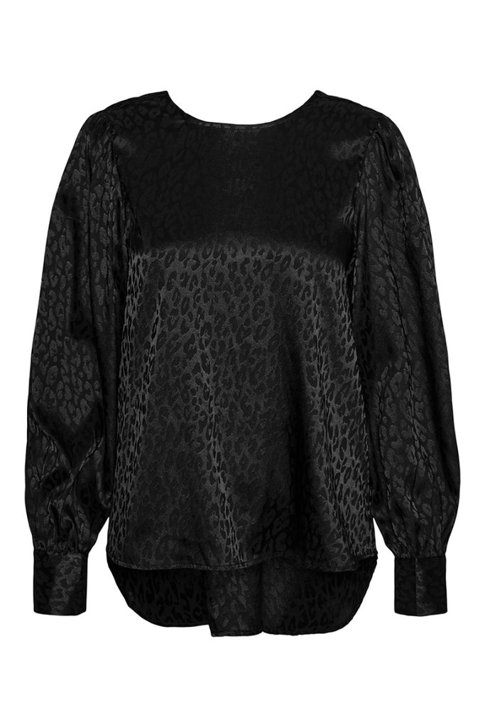 Vero Moda Elotta V Neck Top Black