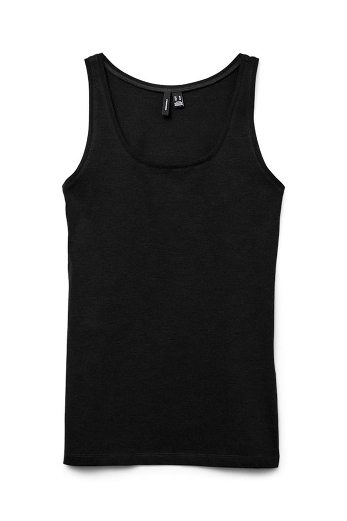 Vero Moda Lulu Long Tank Top Black