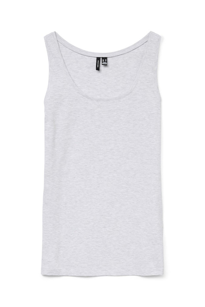 Vero Moda Lulu Long Tank Top Grey