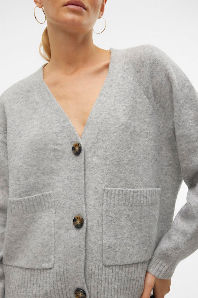 Vero Moda Boom V-Neck Button Cardigan
