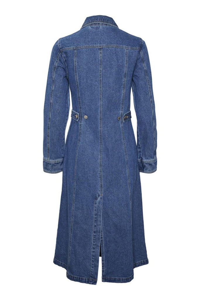 Vero Moda Finley Calf Denim Dress