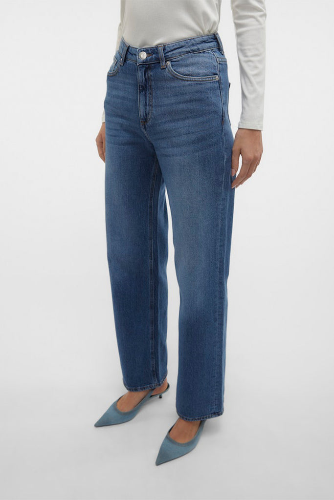 Vero Moda Tessa High Rise Wide Leg Jeans