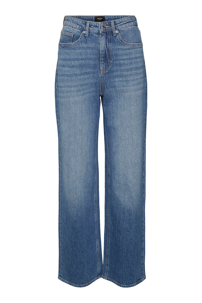 Vero Moda Tessa Wide Jeans Medium Blue Denim