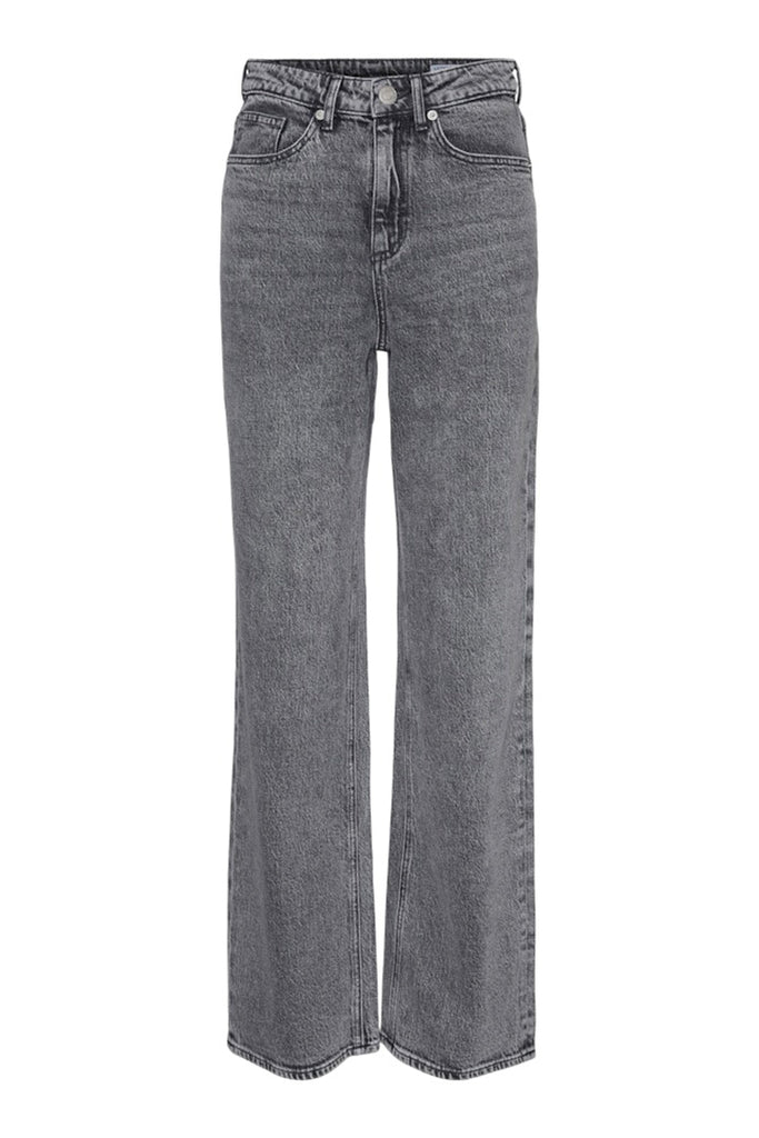 Vero Moda Tessa HR Wide Jeans Medium Grey