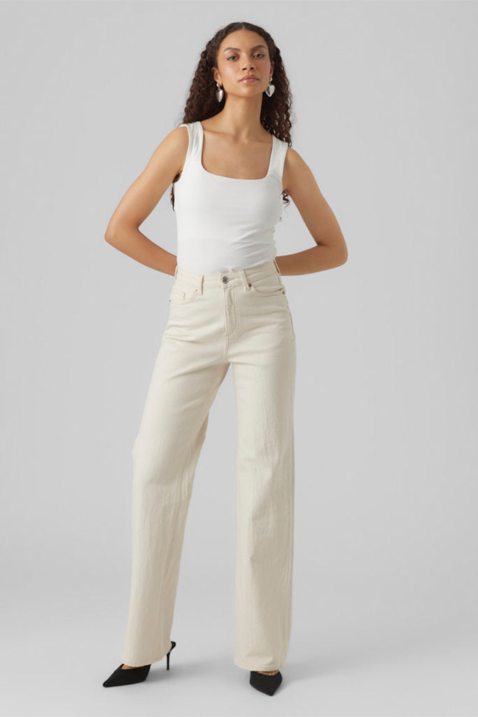 Vero Moda Tessa High Rise Wide Leg Jeans