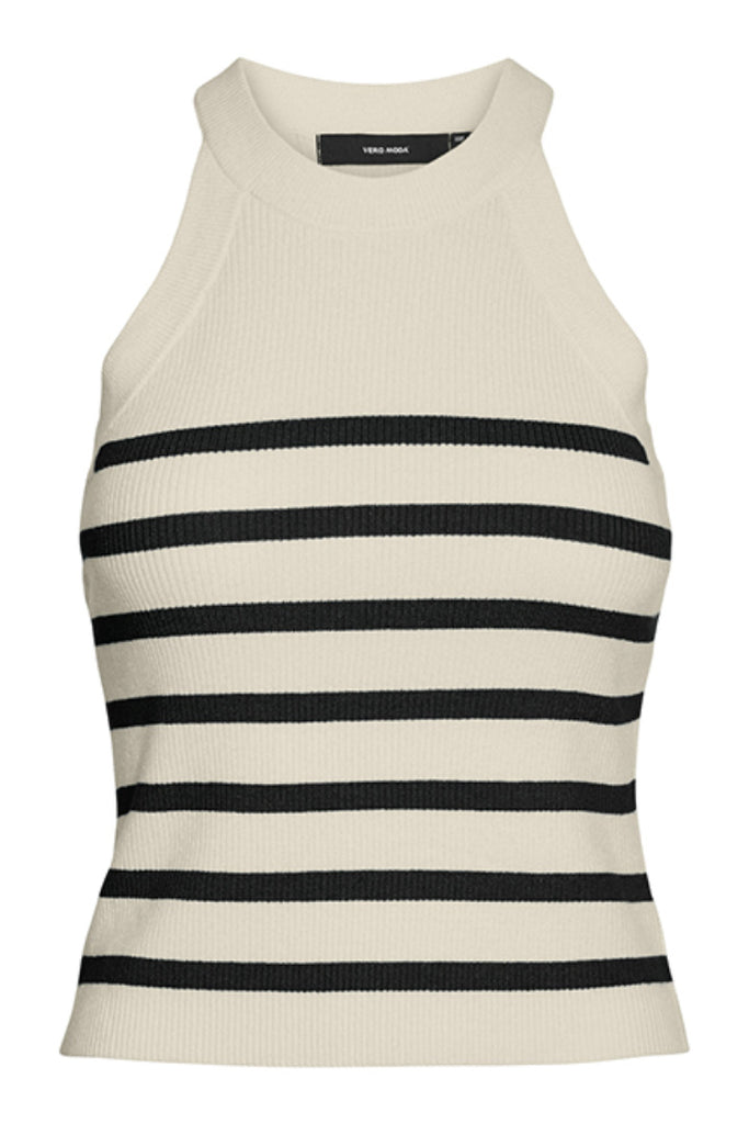 Vero Moda Saba Rib O-Neck Top