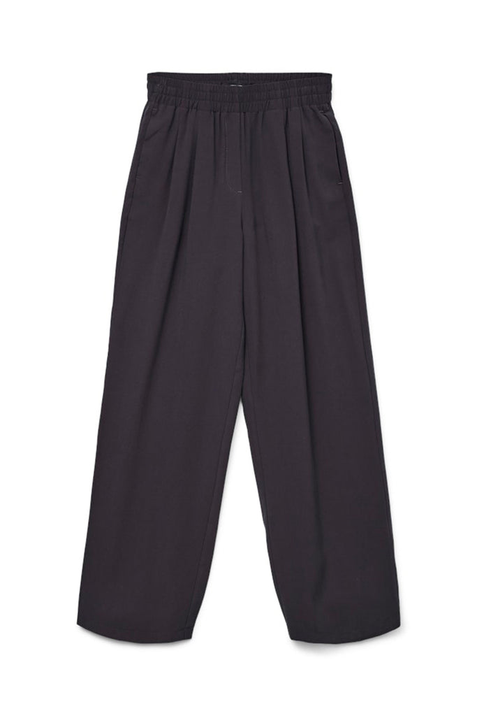 Vero Moda Carmen HW Wide Pleat Pants Black