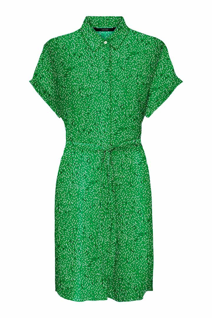 Vero Moda Easy Shirt Dress Green