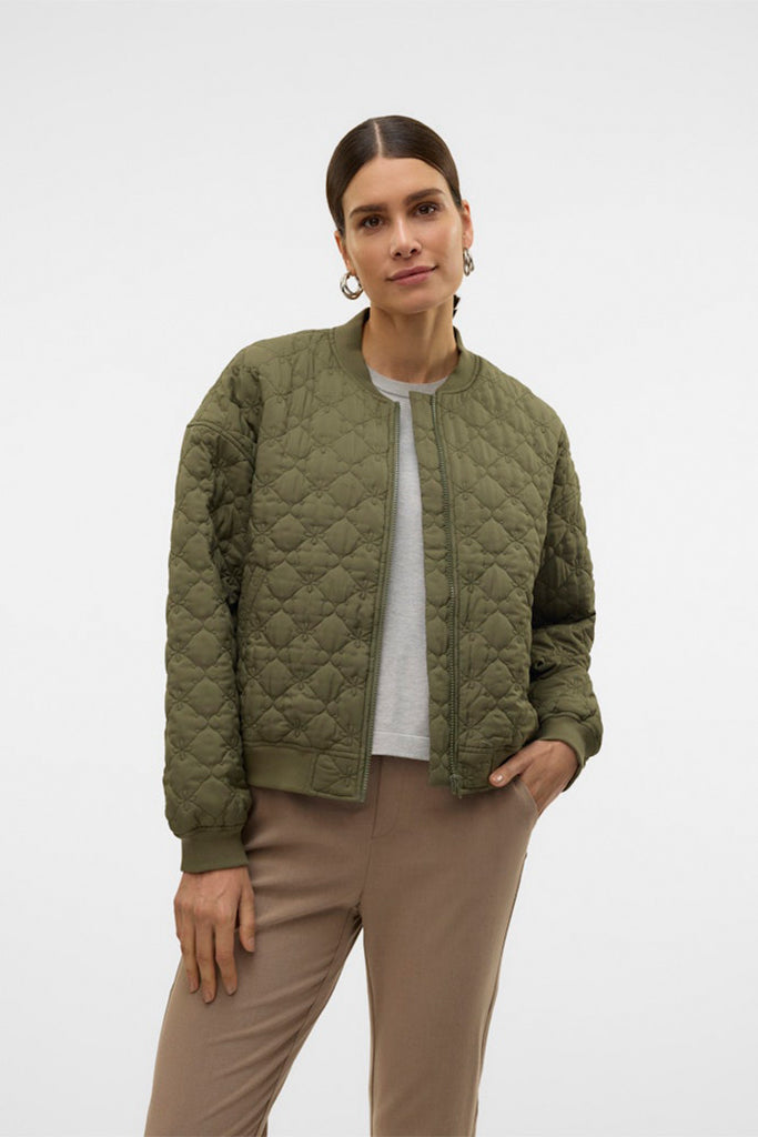 Vero Moda Ally Quilted Bomber Jacket