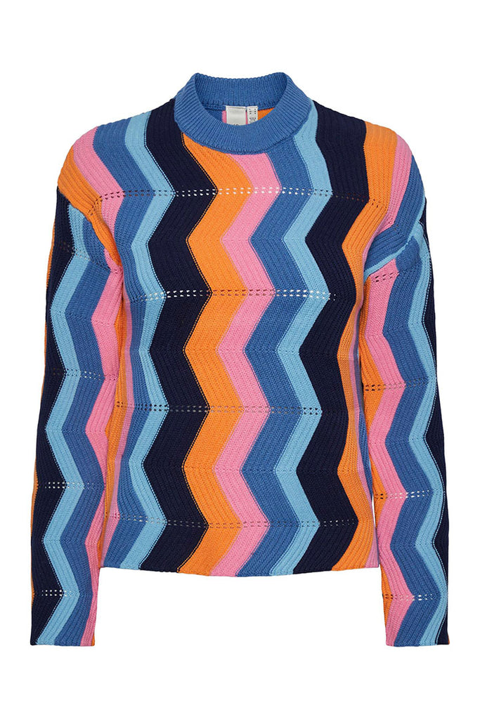 YAS Zigsta Knit Jumper