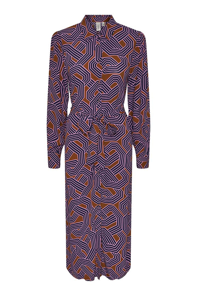 YAS Mykos Midi Shirt Dress