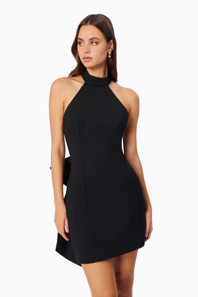 Elliatt Eden Cocktail Mini Dress Black