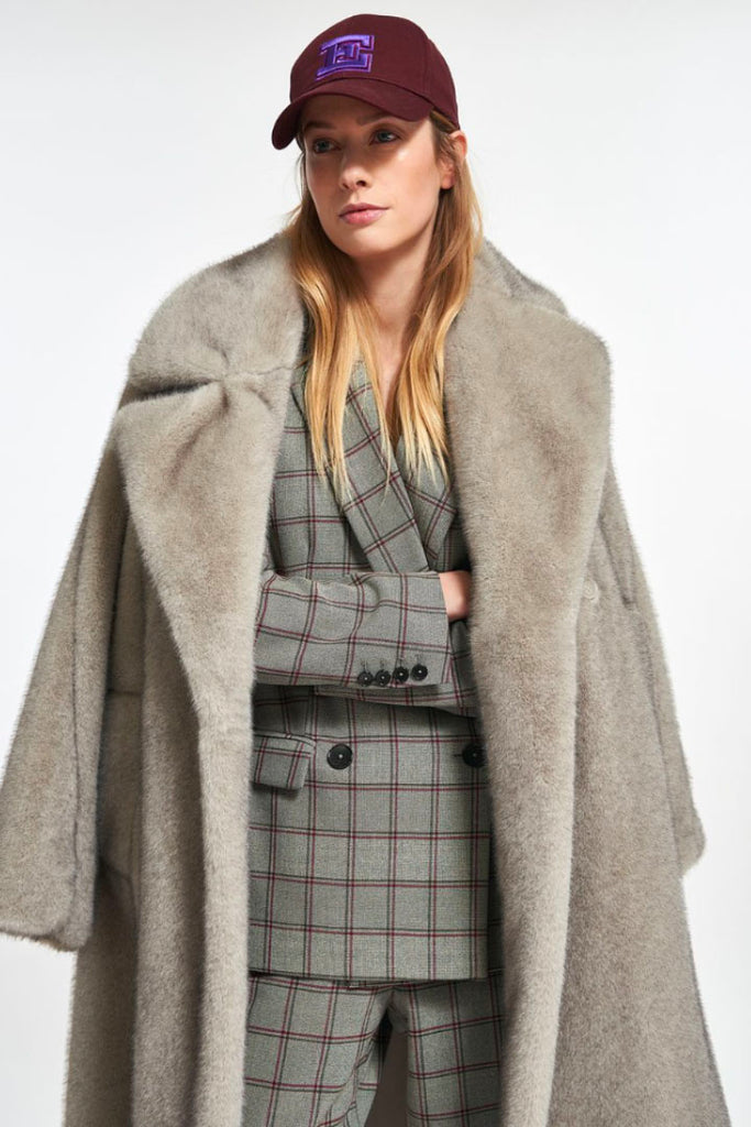 Essential Antwerp Edict Oversized Faux Fur Coat