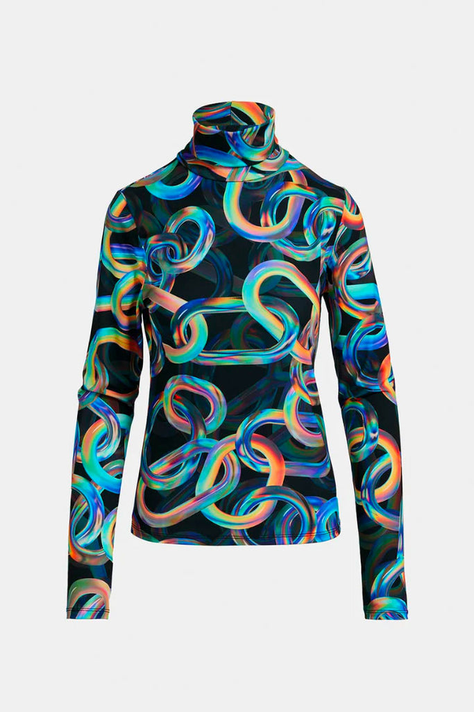 Essential Antwerp Efire Printed Turtleneck