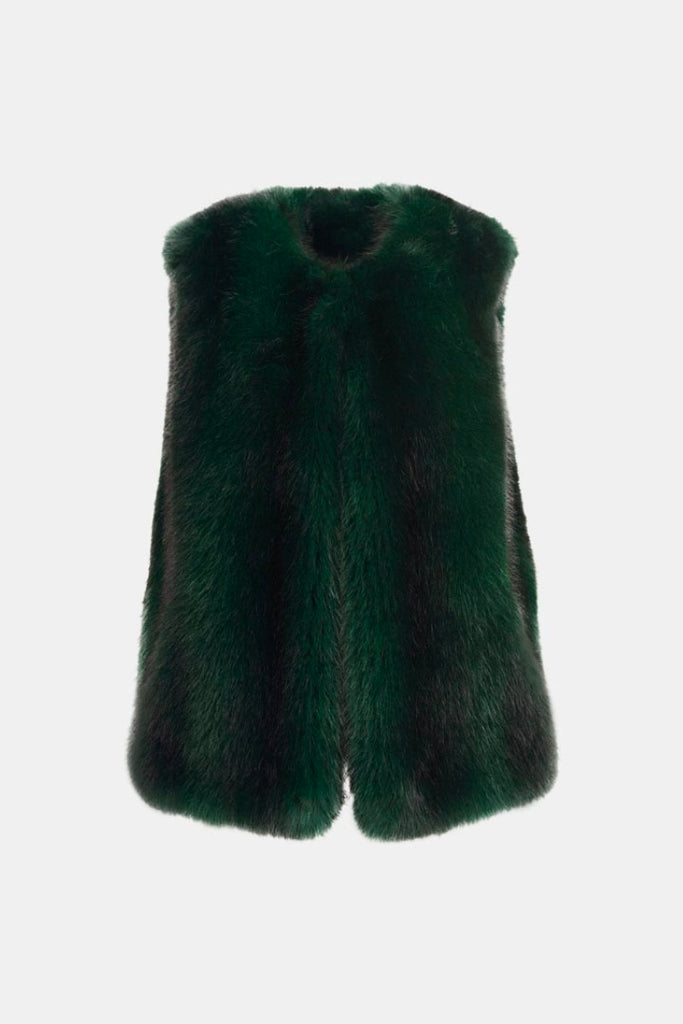 Essential Antwerp Emptyness Faux Fur Vest