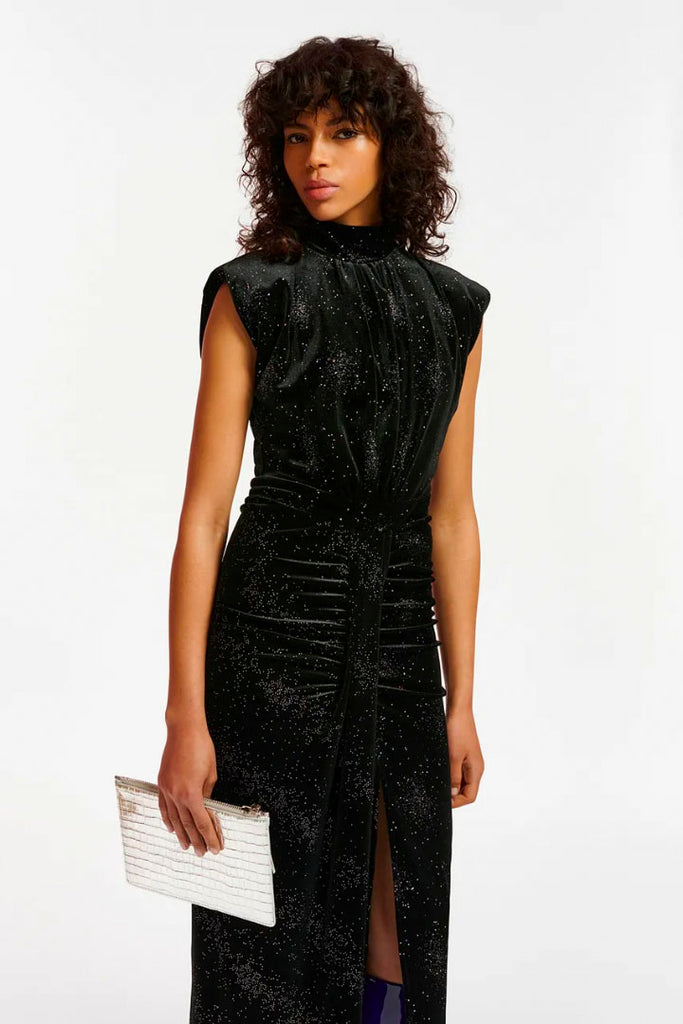 Essential Antwerp Exotic Sparkling Dress Black