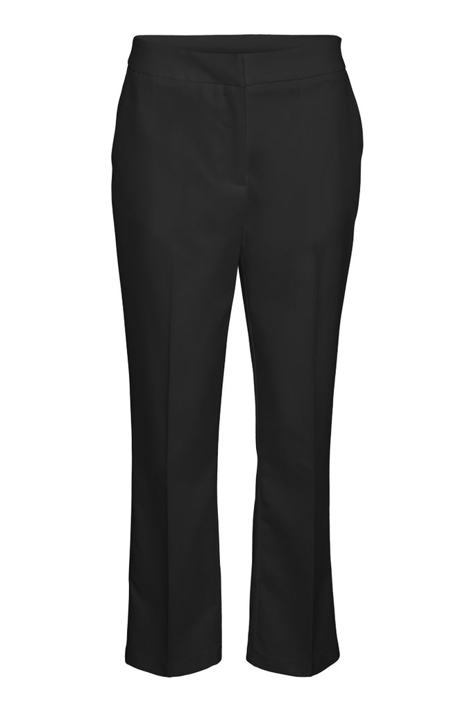 Vero Moda Kinsey High Waisted Ankle Trousers Black