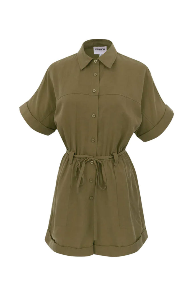 Frnch Lily Jumpsuit Green