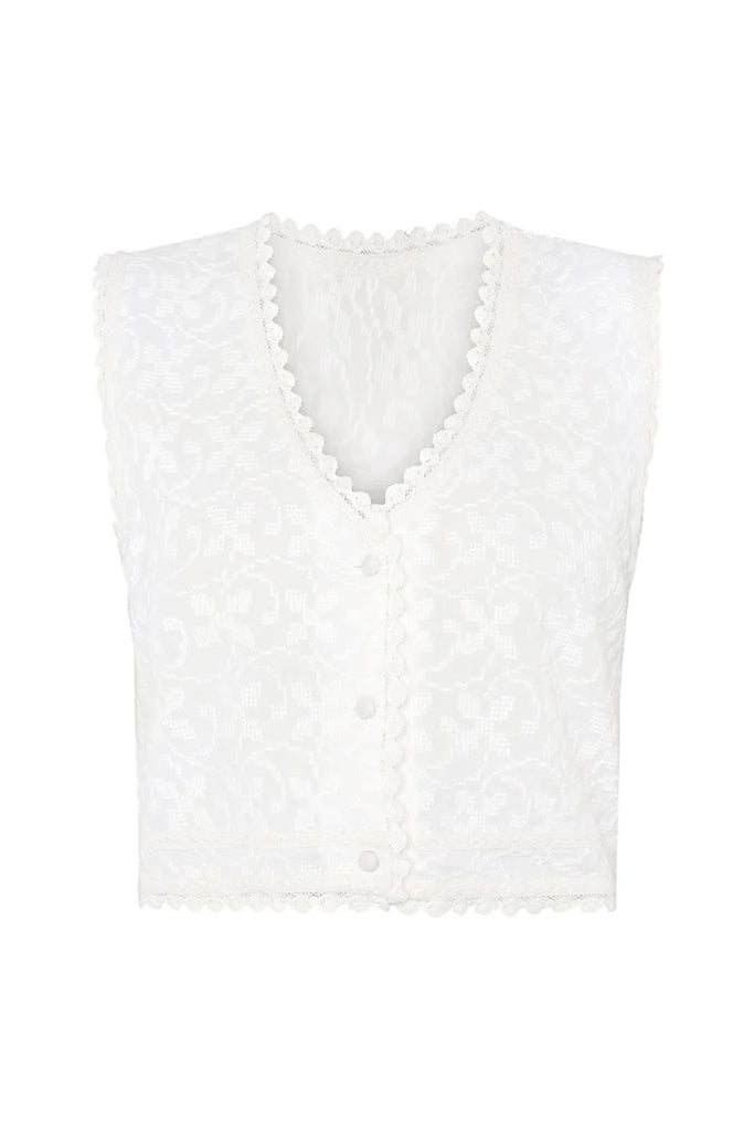 Frnch Maeve Top White