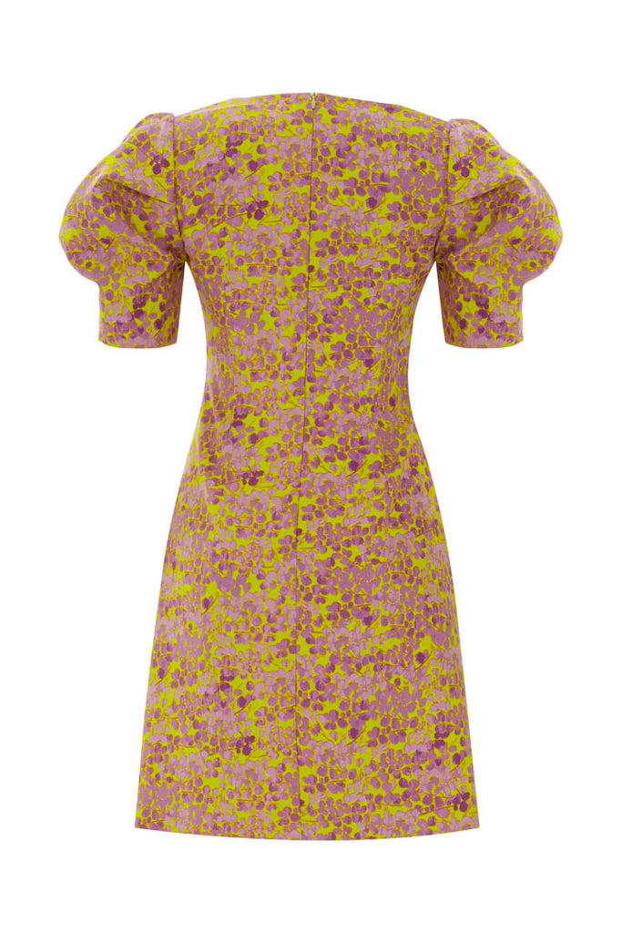 Exquise Sarah Leafna Print Dress