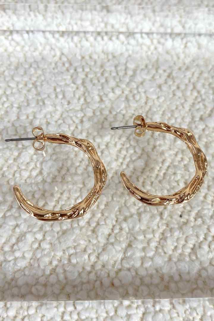 Pieces Biville Hoop Earrings