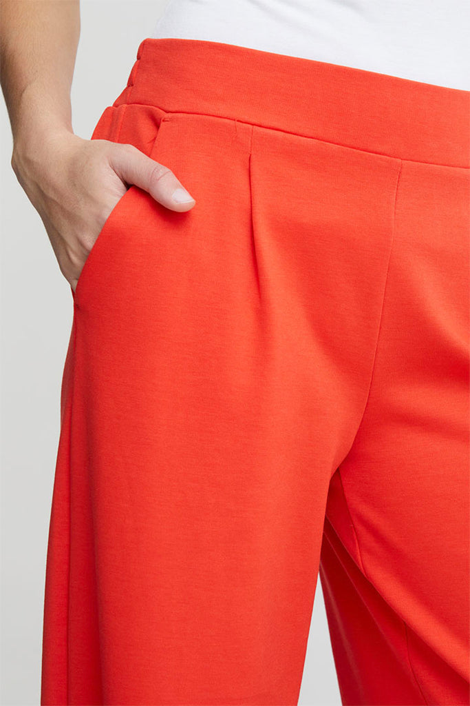 Ichi Kate Sus Long Wide Pants