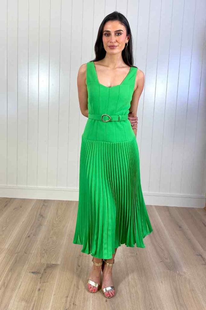 Exquise Cecila Green Dress
