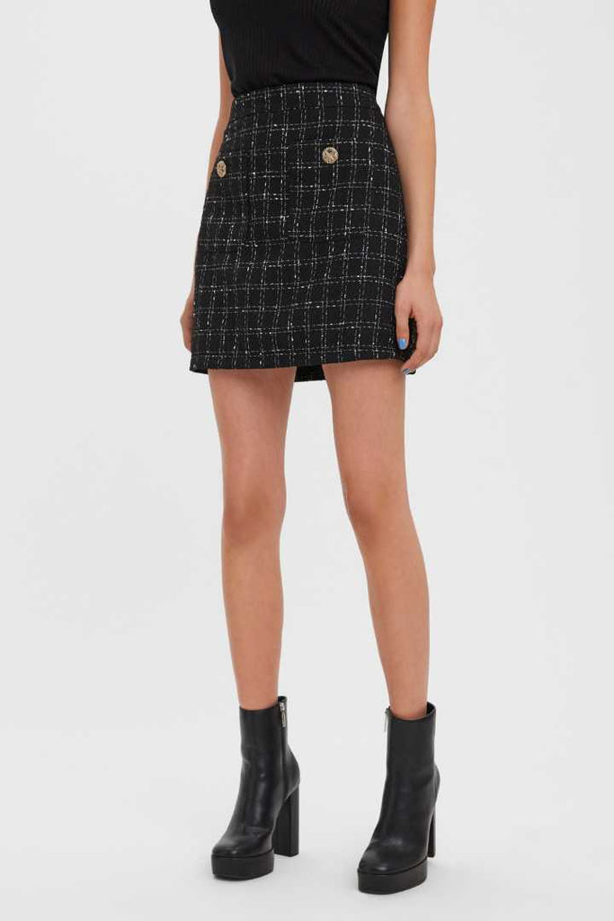 Vero Moda Livasta Short Skirt black
