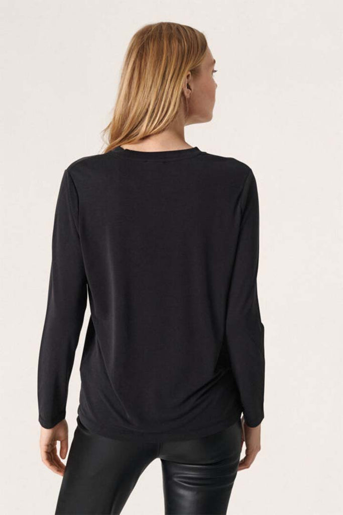 Soaked in Luxury Columbine Loose Fit Long Sleeve Top