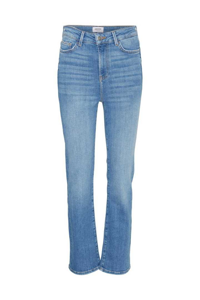 Vero Moda Stella Kick Flare Jeans Medium Blue Denim