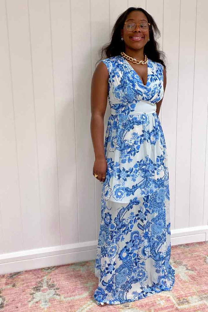 Guess Clothing Gilda Long Dress