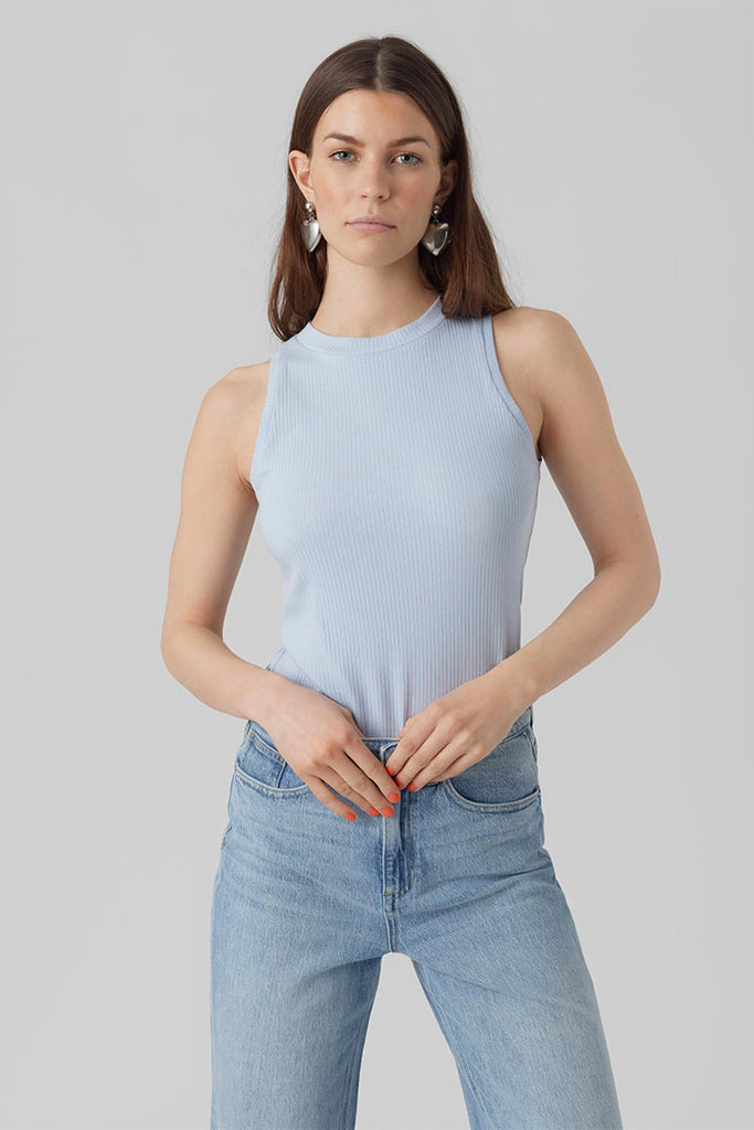 Vero Moda Lavender Top Blue