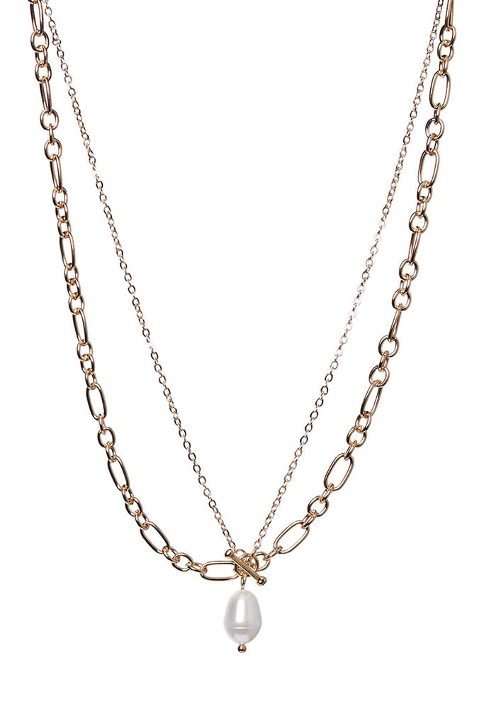 Pieces Bedella Combi Necklace Gold OS