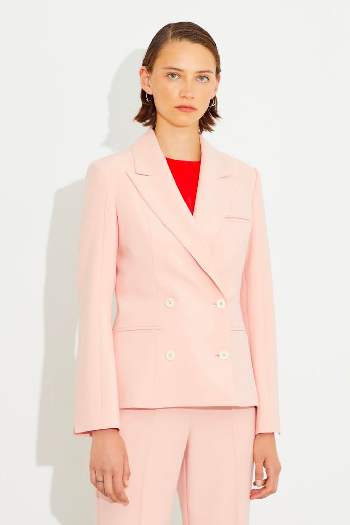 Birelin Double Breasted Blazer Pink