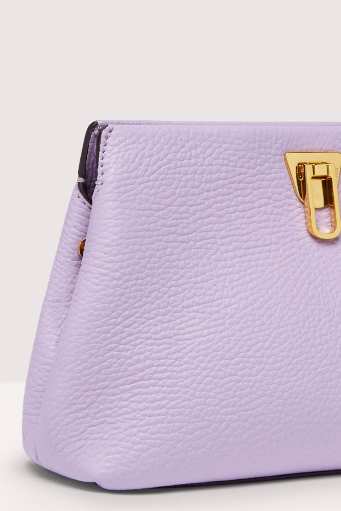 Coccinelle Beat Grained Leather Clutch Bag