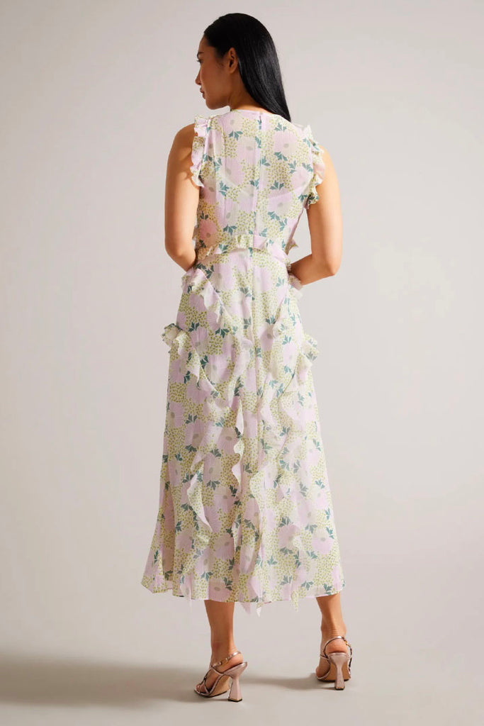 Ted Baker Clothing Calinia Sleeveless Waterfall Midi Dress