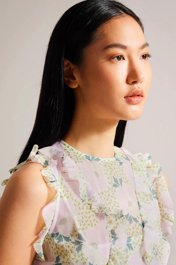 Ted Baker Clothing Calinia Sleeveless Waterfall Midi Dress