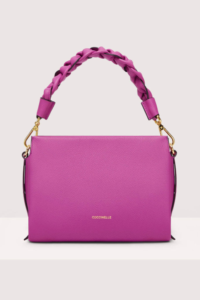Coccinelle Boheme Double Grainy Bag Purple OS