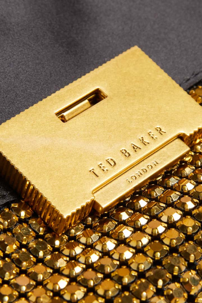 Ted Baker Accessories Gliters Crystal Mini Clutch Bag