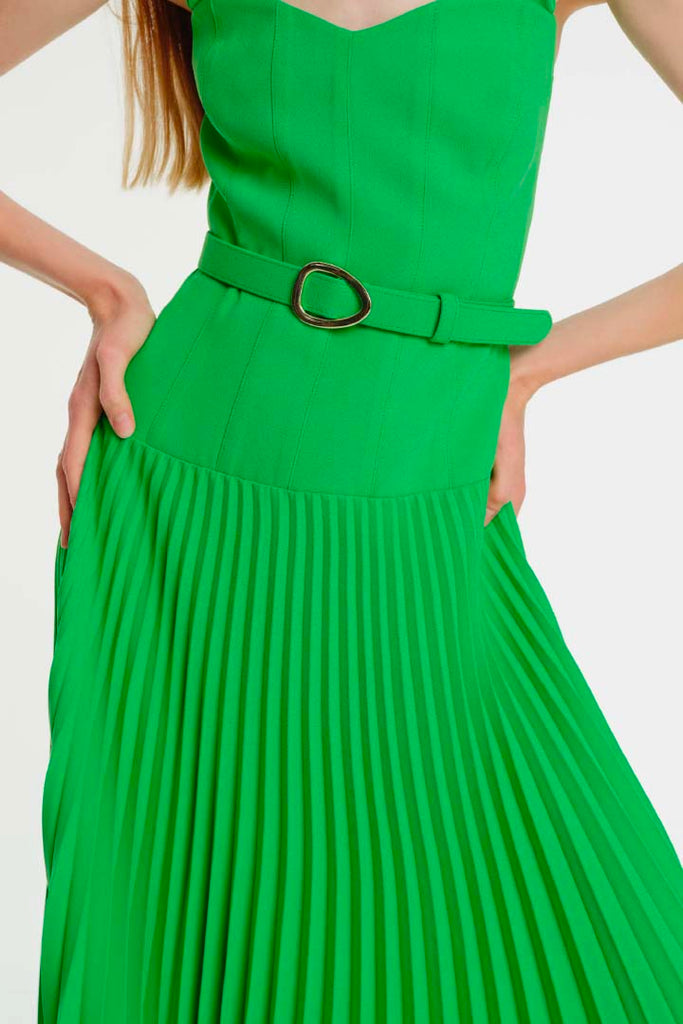 Exquise Cecila Green Dress