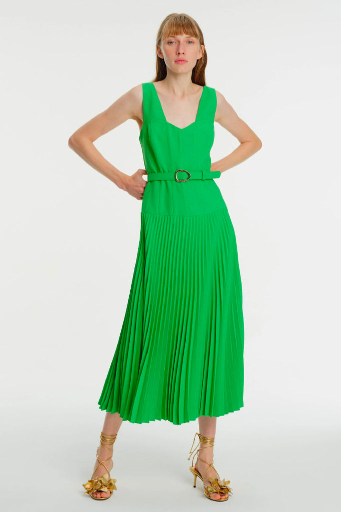 Exquise Cecila Green Dress