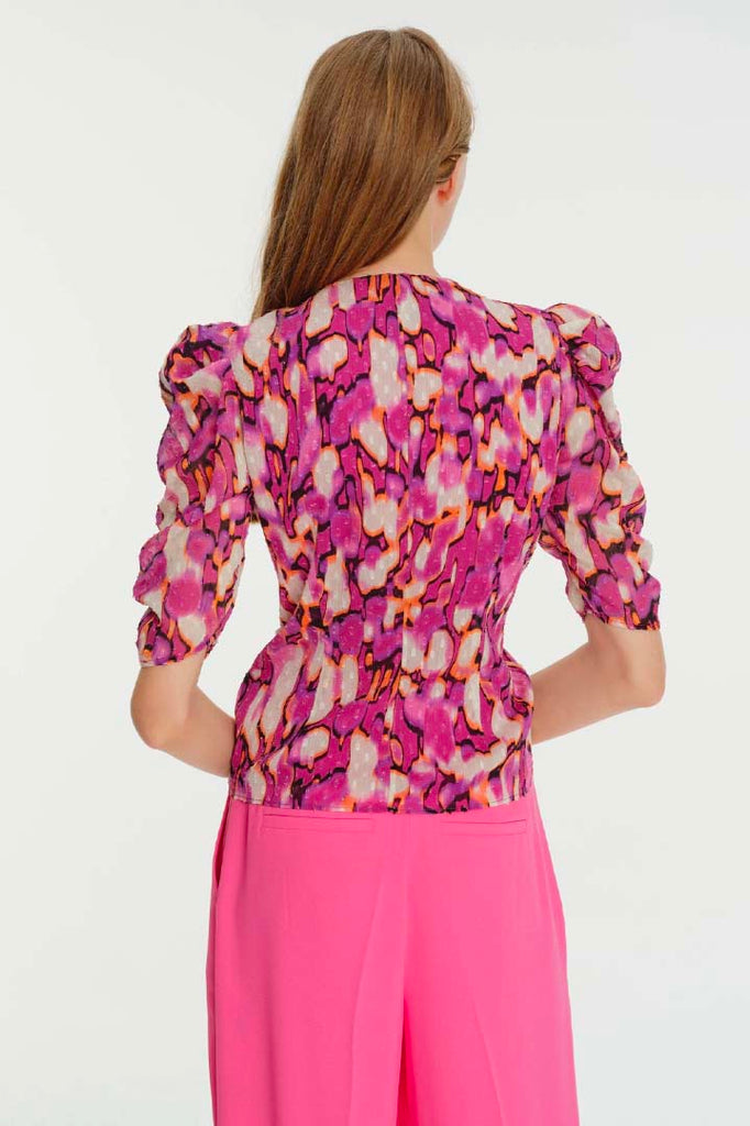 Exquise Kate Print Top