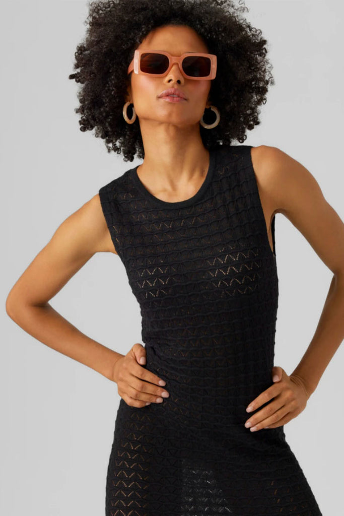 Vero Moda Frida O-Neck Calf Dress