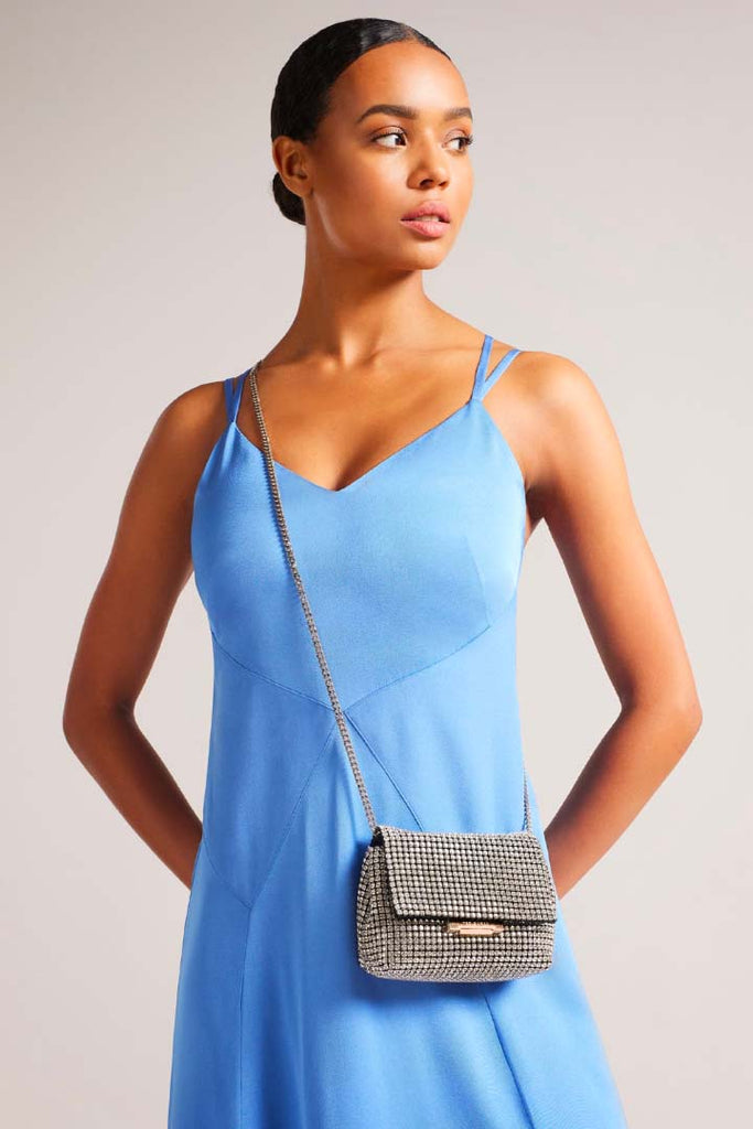 Ted Baker Accessories Gliters Crystal Mini Clutch Bag